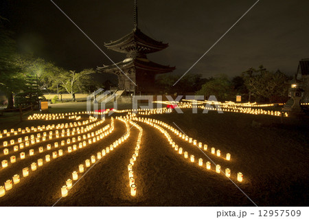 万灯篭 叡福寺 太子聖燈会 万灯篭 叡福寺 太子聖燈会 12957509
