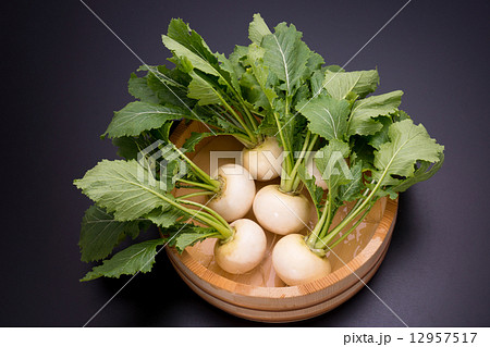 葉付きのかぶ 12957517