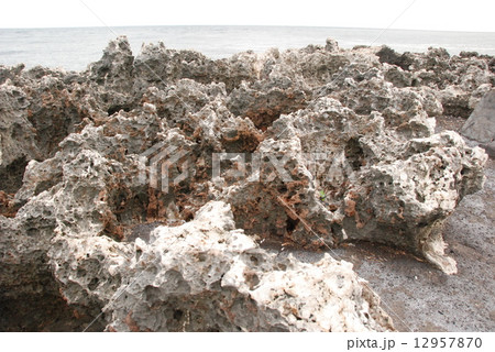 バリ島の岩石海岸(インドネシア) バリ島の岩石海岸(インドネシア) 12957870