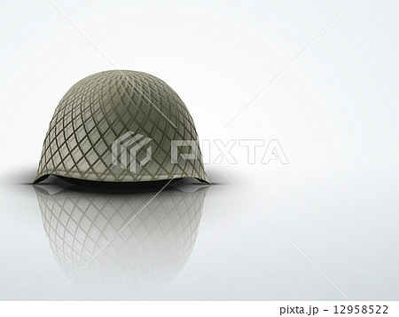 Background with Military classic helmet Background with Military classic helmet 12958522