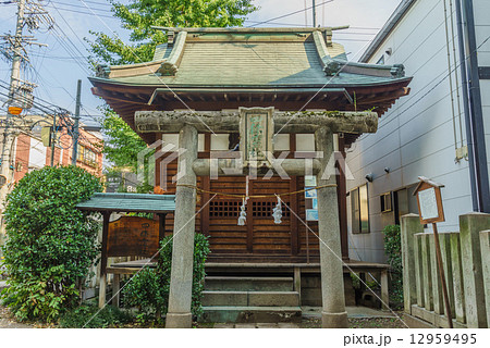 長野市権堂町に鎮座する秋葉神社の境内に祀られる四条霊社 長野市権堂町に鎮座する秋葉神社の境内に祀られる四条霊社 12959495