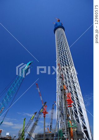 スカイツリー建設中 スカイツリー建設中 12960575