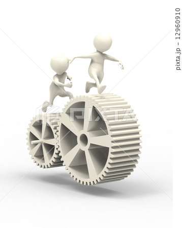歯車と人 歯車と人 12960910