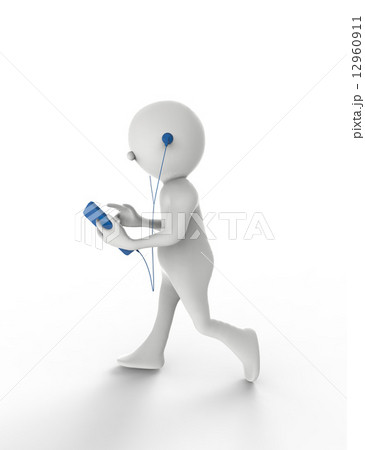 スマートフォンをする人 スマートフォンをする人 12960911