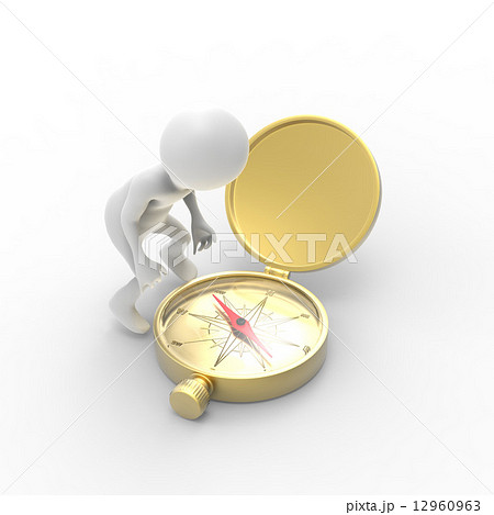 磁石を持つ人 磁石を持つ人 12960963