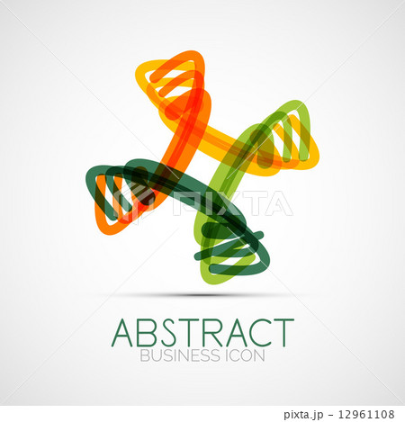 Line design loop logo 12961108