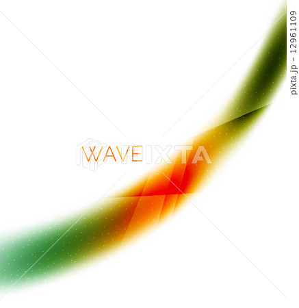 Flowing wave of blending colors 12961109