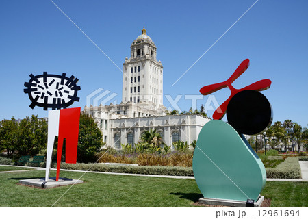 アメリカ　ビバリーヒルズ市庁舎 12961694