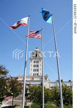 アメリカ　ビバリーヒルズ市庁舎 12961695