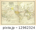 20世紀初頭古地図「世界地図」 12962324