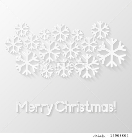 Merry Christmas greeting card. Vector illustration 12963362