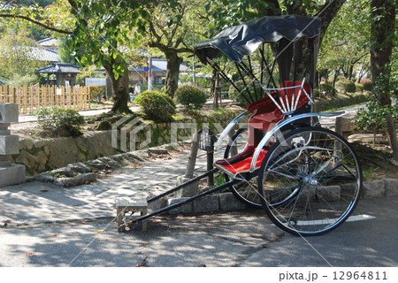 人力車（哲学の道／京都市東山区） 12964811