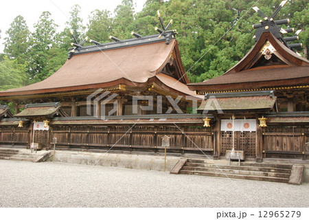 熊野本宮大社の本殿(和歌山県田辺市本宮) 熊野本宮大社の本殿(和歌山県田辺市本宮) 12965279