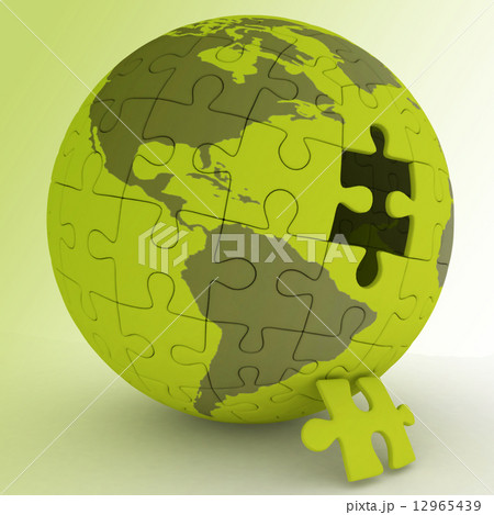 Spherical jigsaw 12965439