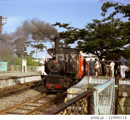 西武鉄道山口線の蒸気機関車　昭和50年 12966118