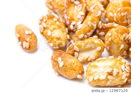 Crispy sugared nuts. Crispy sugared nuts. 12967120