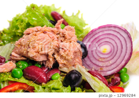 Tuna and vegetable salad Tuna and vegetable salad 12969284