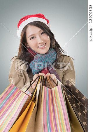 christmas shopping 12970358