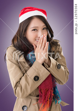 christmas woman 12970364