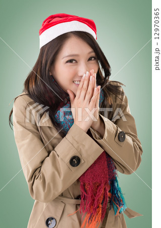 christmas woman 12970365