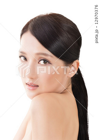 Sad Asian beautiful woman 12970376