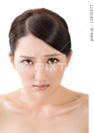 Sad Asian beautiful woman Sad Asian beautiful woman 12970377
