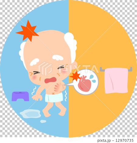 Elderly men who have seizures in the bathroom 12970735