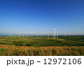 風景　青空　風車　の写真 12972106