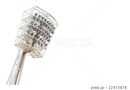 Stadium light with copy space. 12973878