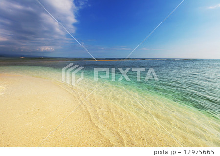 Beach on Gili Beach on Gili 12975665