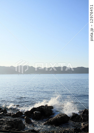 岩井袋から望む岩井海岸 岩井袋から望む岩井海岸 12976451