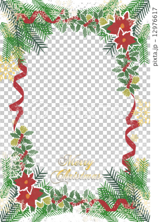 Christmas frame card Christmas frame card 12976617