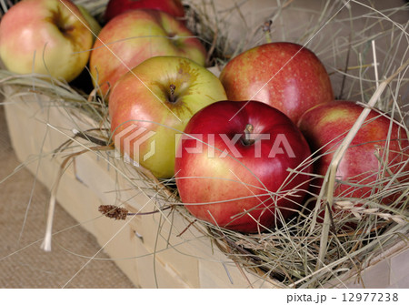 Basket with apples Basket with apples 12977238