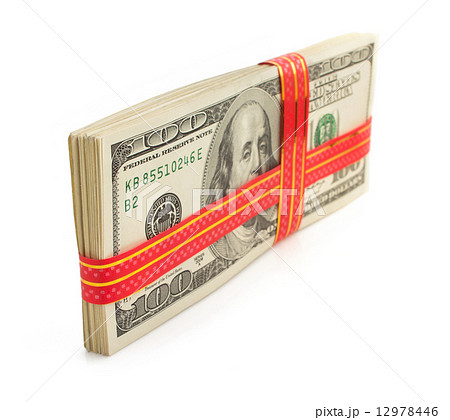 dollars money banknotes on white dollars money banknotes on white 12978446