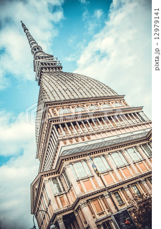 Tower Mole Antonelliana, symbol of Turin, Italy 12979141