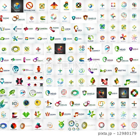 Logo mega collection 12980179