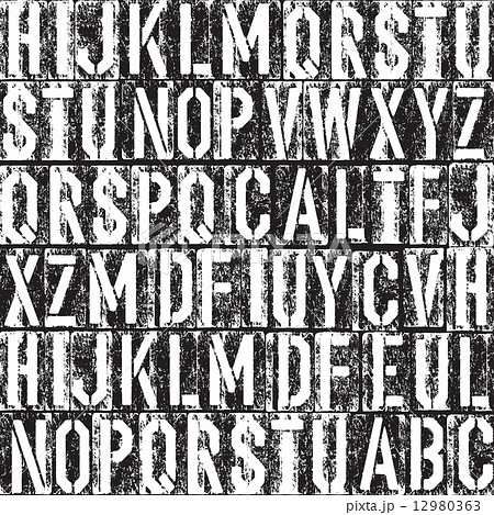 Letterpress seamless background. Black and white version. 12980363