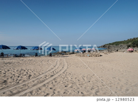 台湾 墾丁国家公園 白沙湾海水浴場 台湾 墾丁国家公園 白沙湾海水浴場 12980523