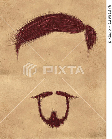 Hair and Thin mustache Hair and Thin mustache 12981376