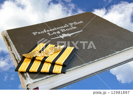 Pilot log book and  pilot sign. 12981897