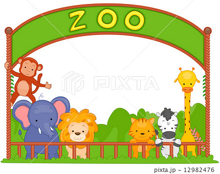 Zoo Animalsのイラスト素材