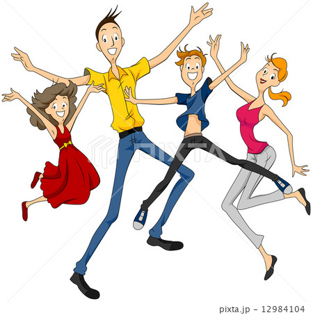 Family Jumping 12984104