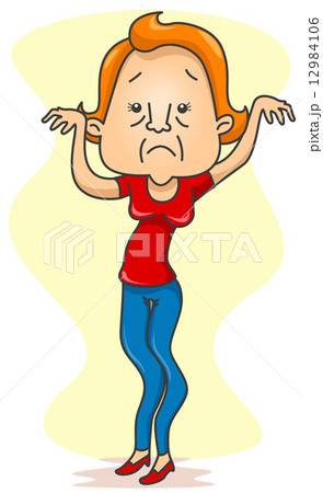 Deflated Woman 12984106