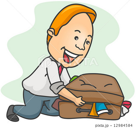 Man Overpacking 12984584