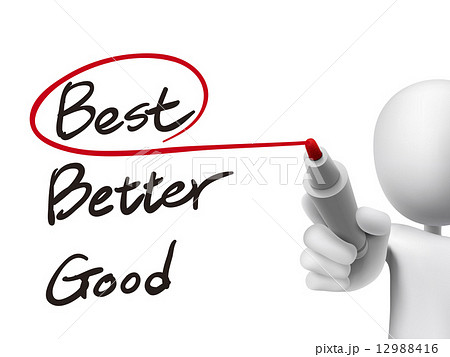 開運 Best グーのイラスト素材