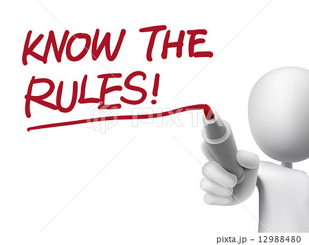 知る The 規則のイラスト素材