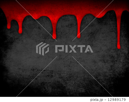Red dripping blood grunge background 12989179