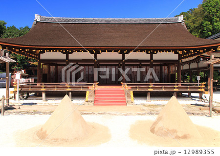 9月京都 上賀茂神社・細殿 12989355