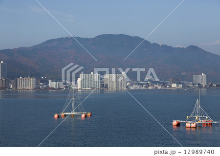 琵琶湖からの比叡山 琵琶湖からの比叡山 12989740