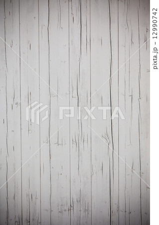 White wooden planks surface background 12990742